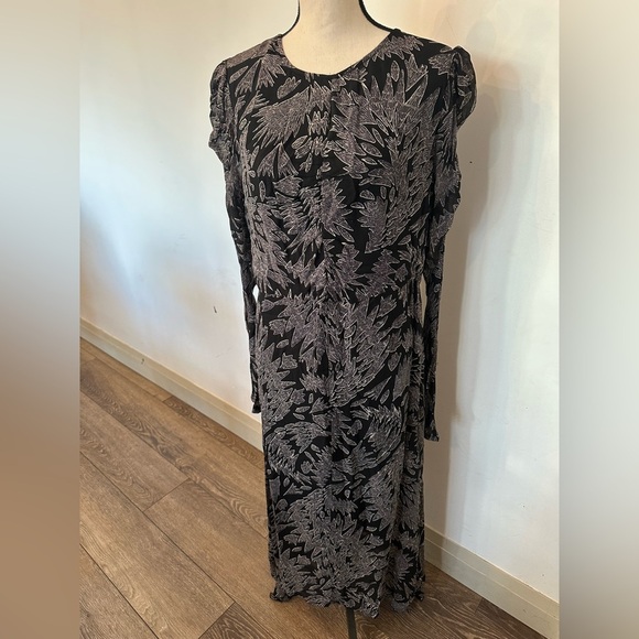Part Two Copenhagen designer, maxi dress black NWT SZ 42 - Picture 1 of 8